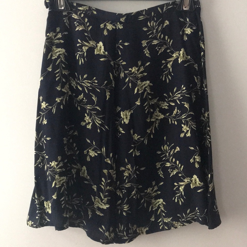 Vintage floral skirt